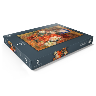 Darstellung des Puzzle Motivs Bouquet (1919) by Pierre-Auguste Renoir 200 Puzzle Schachtel Ansicht1