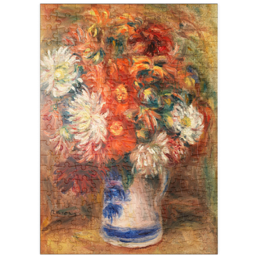 Darstellung des Puzzle Motivs puzzleplate Bouquet (1919) by Pierre-Auguste Renoir 200 Puzzle