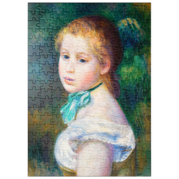 Darstellung des Puzzle Motivs puzzleplate Head of Young Girl (Tête de jeune fille) (1885) by Pierre-Auguste Renoir 200 Puzzle