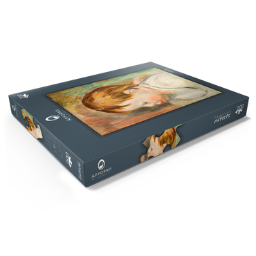 Darstellung des Puzzle Motivs Baby's Head (Tête d'enfant, profil à gauche) (1895) by Pierre-Auguste Renoir 200 Puzzle Schachtel Ansicht1