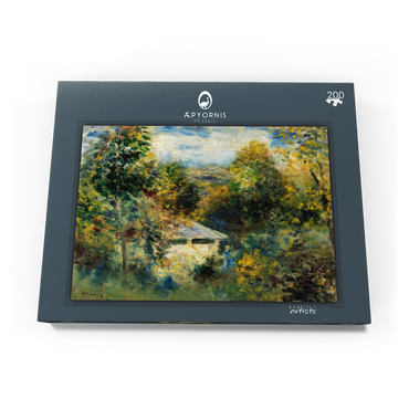 Darstellung des Puzzle Motivs Louveciennes (1872–1873) by Pierre-Auguste Renoir 200 Puzzle Schachtel Ansicht3