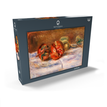 Darstellung des Puzzle Motivs Pomegranates (Grenades) (1910) by Pierre-Auguste Renoir 1000 Puzzle Schachtel Ansicht2