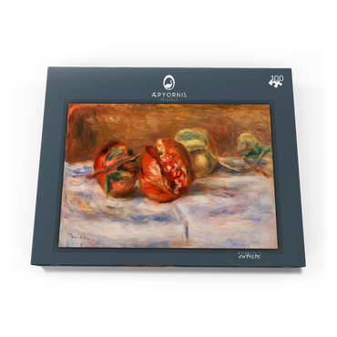 Darstellung des Puzzle Motivs Pomegranates (Grenades) (1910) by Pierre-Auguste Renoir 100 Puzzle Schachtel Ansicht3