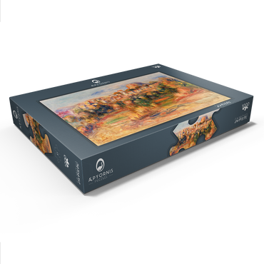 Darstellung des Puzzle Motivs Landscape, La Gaude (Paysage, La Gaude) (1910) by Pierre-Auguste Renoir 1000 Puzzle Schachtel Ansicht1