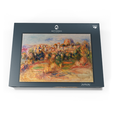 Darstellung des Puzzle Motivs Landscape, La Gaude (Paysage, La Gaude) (1910) by Pierre-Auguste Renoir 1000 Puzzle Schachtel Ansicht3