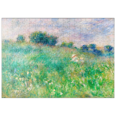 Darstellung des Puzzle Motivs puzzleplate Meadow (La Prairie) (1880) by Pierre-Auguste Renoir 200 Puzzle