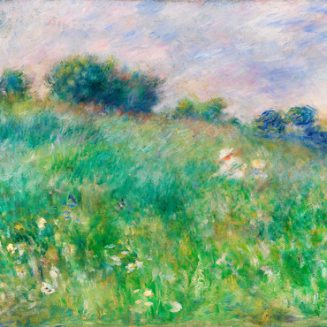 Darstellung des Puzzle Motivs Meadow (La Prairie) (1880) by Pierre-Auguste Renoir 500 Puzzle 3D Modell
