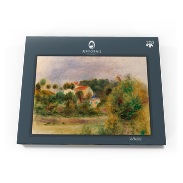 Darstellung des Puzzle Motivs Houses in a Park (Maisons dans un parc) (1911) by Pierre-Auguste Renoir 200 Puzzle Schachtel Ansicht3