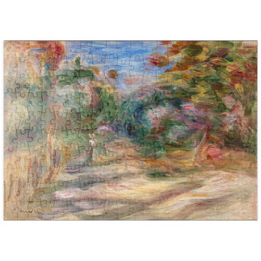 Darstellung des Puzzle Motivs puzzleplate Landscape (Paysage) (1911) by Pierre-Auguste Renoir 200 Puzzle