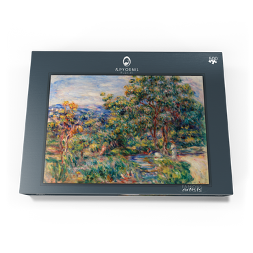 Darstellung des Puzzle Motivs Le Béal (1912) by Pierre-Auguste Renoir 500 Puzzle Schachtel Ansicht3