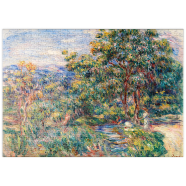 Darstellung des Puzzle Motivs puzzleplate Le Béal (1912) by Pierre-Auguste Renoir 500 Puzzle