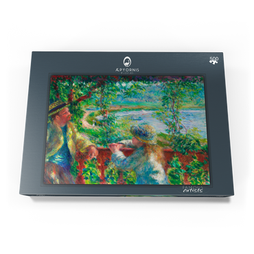 Darstellung des Puzzle Motivs Near the Lake (1879–1890) by Pierre-Auguste Renoir 500 Puzzle Schachtel Ansicht3