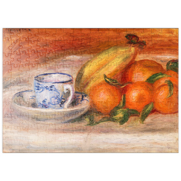 Darstellung des Puzzle Motivs puzzleplate Oranges, Bananas, and Teacup (Oranges, bananes et tasse de thé) (1908) by Pierre-Auguste Renoir 200 Puzzle
