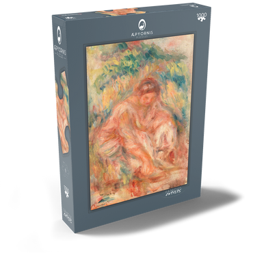 Darstellung des Puzzle Motivs Sketch of a Woman (Esquisse de femme) (1916) by Pierre-Auguste Renoir 1000 Puzzle Schachtel Ansicht2