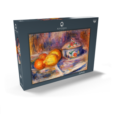 Darstellung des Puzzle Motivs Fruit and Bonbonnière (1915–1917) by Pierre-Auguste Renoir 1000 Puzzle Schachtel Ansicht2