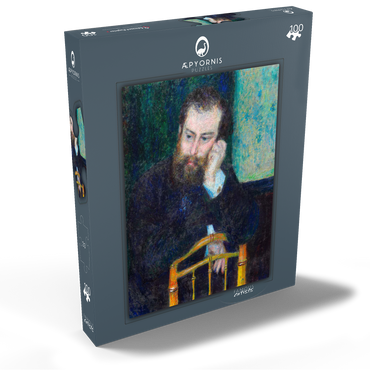 Darstellung des Puzzle Motivs Alfred Sisley (1876) by Pierre-Auguste Renoir 100 Puzzle Schachtel Ansicht2