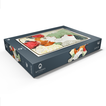 Darstellung des Puzzle Motivs Bust of Mademoiselle Lender (1895) by Henri de Toulouse–Lautrec 1000 Puzzle Schachtel Ansicht1