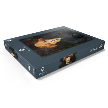 Darstellung des Puzzle Motivs Carmen (ca. 1884 ) by Henri de Toulouse–Lautrec 200 Puzzle Schachtel Ansicht1