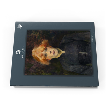 Darstellung des Puzzle Motivs Carmen (ca. 1884 ) by Henri de Toulouse–Lautrec 200 Puzzle Schachtel Ansicht3