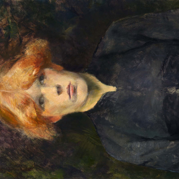 Darstellung des Puzzle Motivs Carmen (ca. 1884 ) by Henri de Toulouse–Lautrec 200 Puzzle 3D Modell