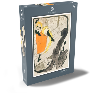 Darstellung des Puzzle Motivs Jane Avril (1893) print by Henri de Toulouse–Lautrec 500 Puzzle Schachtel Ansicht2