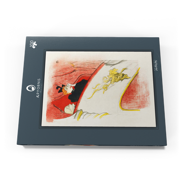 Darstellung des Puzzle Motivs Balcony with a Gilded Grotesque Mask (1894) print by Henri de Toulouse–Lautrec 100 Puzzle Schachtel Ansicht3