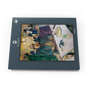 Darstellung des Puzzle Motivs Monsieur Boileau at the Café (1893) by Henri de Toulouse–Lautrec 100 Puzzle Schachtel Ansicht3