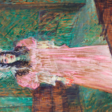 Darstellung des Puzzle Motivs May Belfort (1895) by Henri de Toulouse–Lautrec 1000 Puzzle 3D Modell