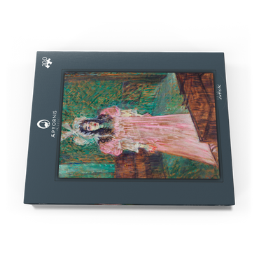 Darstellung des Puzzle Motivs May Belfort (1895) by Henri de Toulouse–Lautrec 100 Puzzle Schachtel Ansicht3
