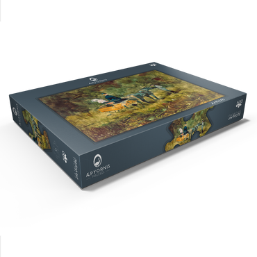 Darstellung des Puzzle Motivs The Trap (1880) by Henri de Toulouse–Lautrec 500 Puzzle Schachtel Ansicht1