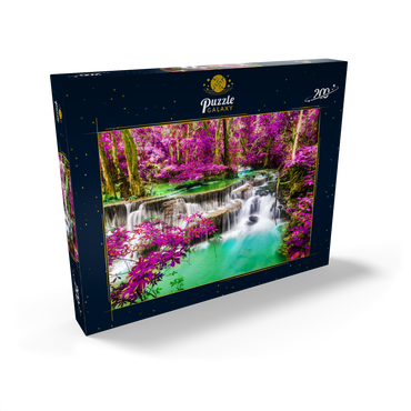 Darstellung des Puzzle Motivs Huay Mae Khamin Wasserfall, Thailand 200 Puzzle Schachtel Ansicht2