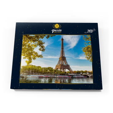 Darstellung des Puzzle Motivs Eiffelturm, Paris. Frankreich 200 Puzzle Schachtel Ansicht3
