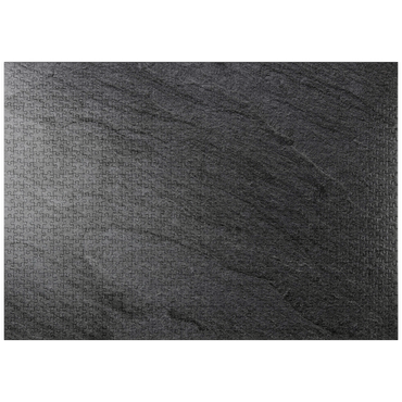 Darstellung des Puzzle Motivs puzzleplate Dunkelgrauer schwarzer Schiefer, unlösbares Puzzle 1000 Puzzle