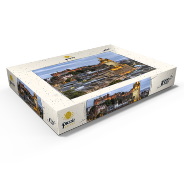 Darstellung des Puzzle Motivs Edinburgh, Schottland 1000 Puzzle Schachtel Ansicht1