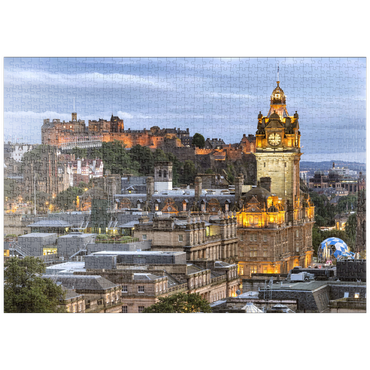 Darstellung des Puzzle Motivs puzzleplate Edinburgh, Schottland 1000 Puzzle
