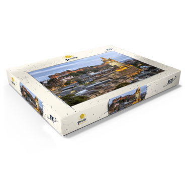 Darstellung des Puzzle Motivs Edinburgh, Schottland 100 Puzzle Schachtel Ansicht1