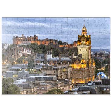 Darstellung des Puzzle Motivs puzzleplate Edinburgh, Schottland 200 Puzzle