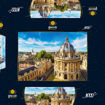 Darstellung des Puzzle Motivs Radcliffe Camera, Oxford, England 1000 Puzzle Schachtel 3D Modell