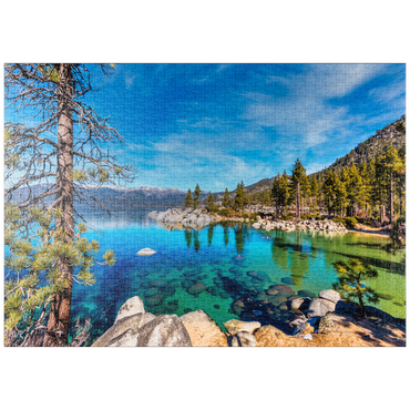 Darstellung des Puzzle Motivs puzzleplate Sand Harbor, Lake Tahoe 1000 Puzzle