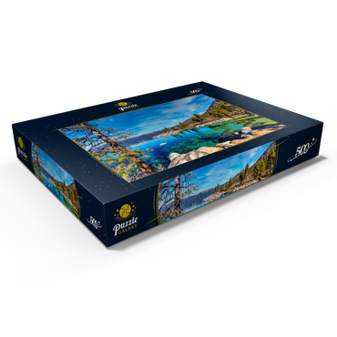 Darstellung des Puzzle Motivs Sand Harbor, Lake Tahoe 500 Puzzle Schachtel Ansicht1