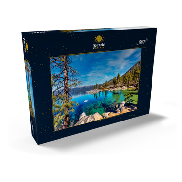 Darstellung des Puzzle Motivs Sand Harbor, Lake Tahoe 500 Puzzle Schachtel Ansicht2