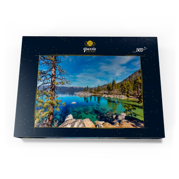Darstellung des Puzzle Motivs Sand Harbor, Lake Tahoe 500 Puzzle Schachtel Ansicht3