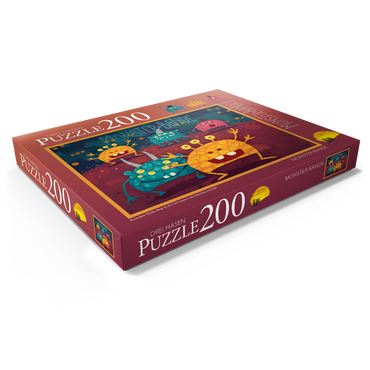 Darstellung des Puzzle Motivs Monster Bande 200 Puzzle Schachtel Ansicht1