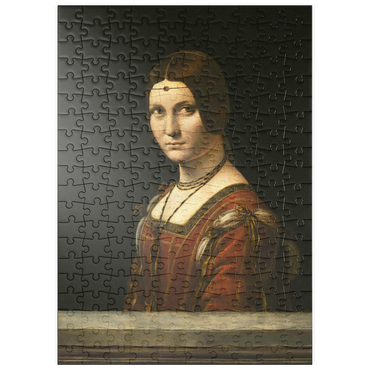 Darstellung des Puzzle Motivs puzzleplate La Belle Ferronnière 200 Puzzle