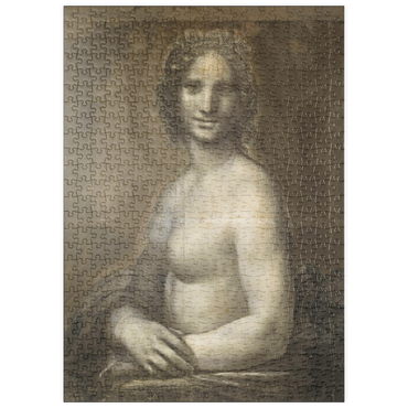 Darstellung des Puzzle Motivs puzzleplate La Joconde nue oder Monna Vanna 500 Puzzle