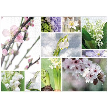 Darstellung des Puzzle Motivs puzzleplate Blütenpracht - Collage Nr. 2 1000 Puzzle