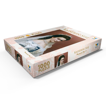 Darstellung des Puzzle Motivs Kaiserin Sisi - Portrait No. 2 1000 Puzzle Schachtel Ansicht1