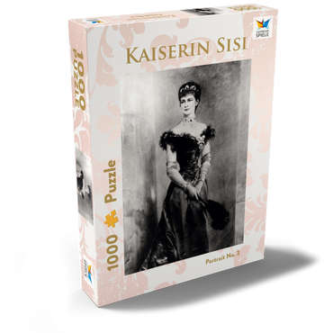 Darstellung des Puzzle Motivs Kaiserin Sisi - Portrait No. 3 1000 Puzzle Schachtel Ansicht2