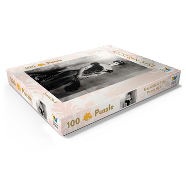 Darstellung des Puzzle Motivs Kaiserin Sisi - Portrait No. 3 100 Puzzle Schachtel Ansicht1