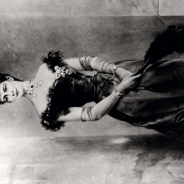 Darstellung des Puzzle Motivs Kaiserin Sisi - Portrait No. 3 100 Puzzle 3D Modell